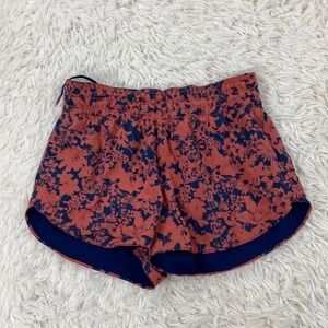 Lululemon Choose A Side Short *3" Onyx Blue / Efflorescent Dark Canyon Onyx Blue